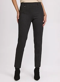 Pantalon Sofia en tweed à jambe étroite