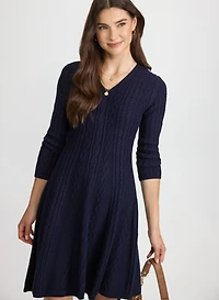 Cable Knit Dress