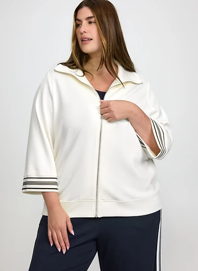 Zip-Up Scuba Top