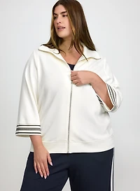 Zip-Up Scuba Top
