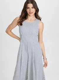 Striped Wide-Leg Jumpsuit