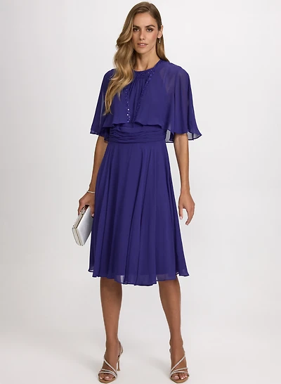 Halter Neck Dress & Jacket Set