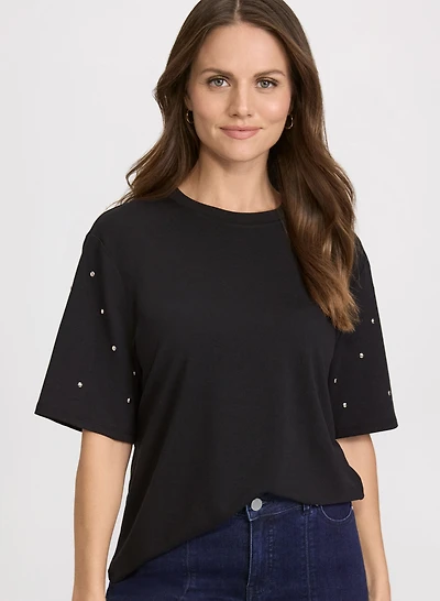 Stud Detail T-Shirt
