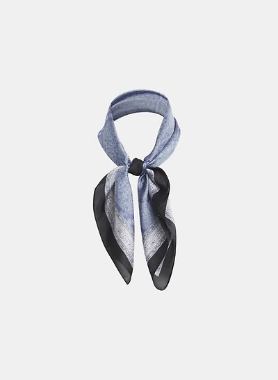Paisley Print Neckie Scarf