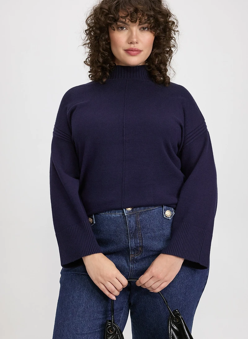 Mock Neck Sweater