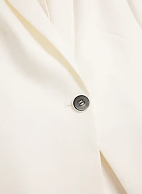 Button-Front Longline Vest