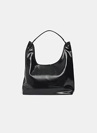 Vegan Leather Handbag & Pouch Set