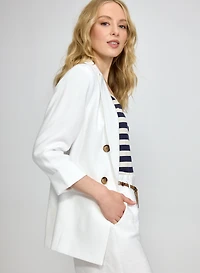 Lace-Up Back Blazer