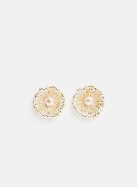 Boucles d'oreilles en forme de fleur