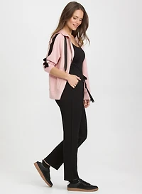 Pull-On Straight-Leg Pants