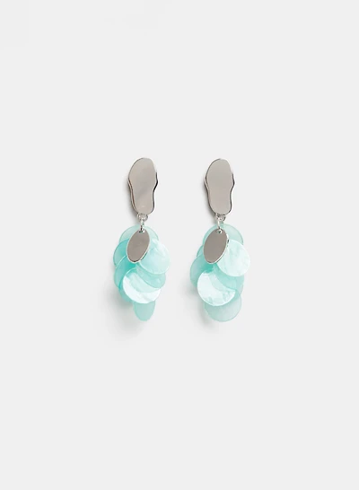 Shell Drop Earrings