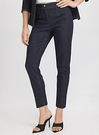 Emma Slim-Leg Denim Pants