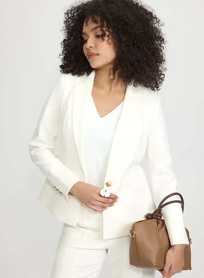 Notched Lapel Blazer