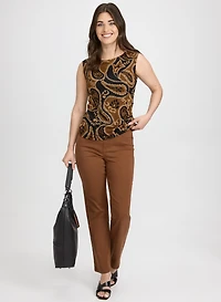 Haut à motif paisley