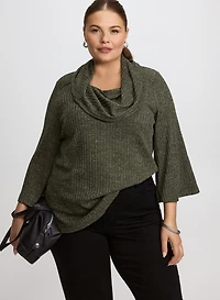 Melange Knit Sweater