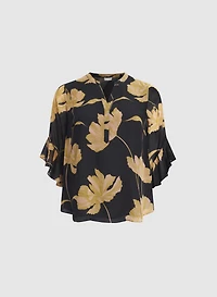Floral Chiffon Blouse