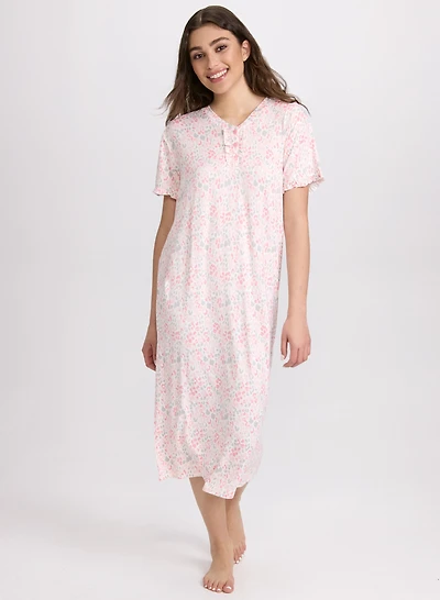 Leopard Print Night Dress