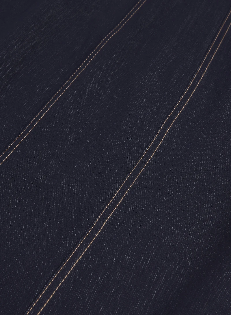 Jupe crayon en denim