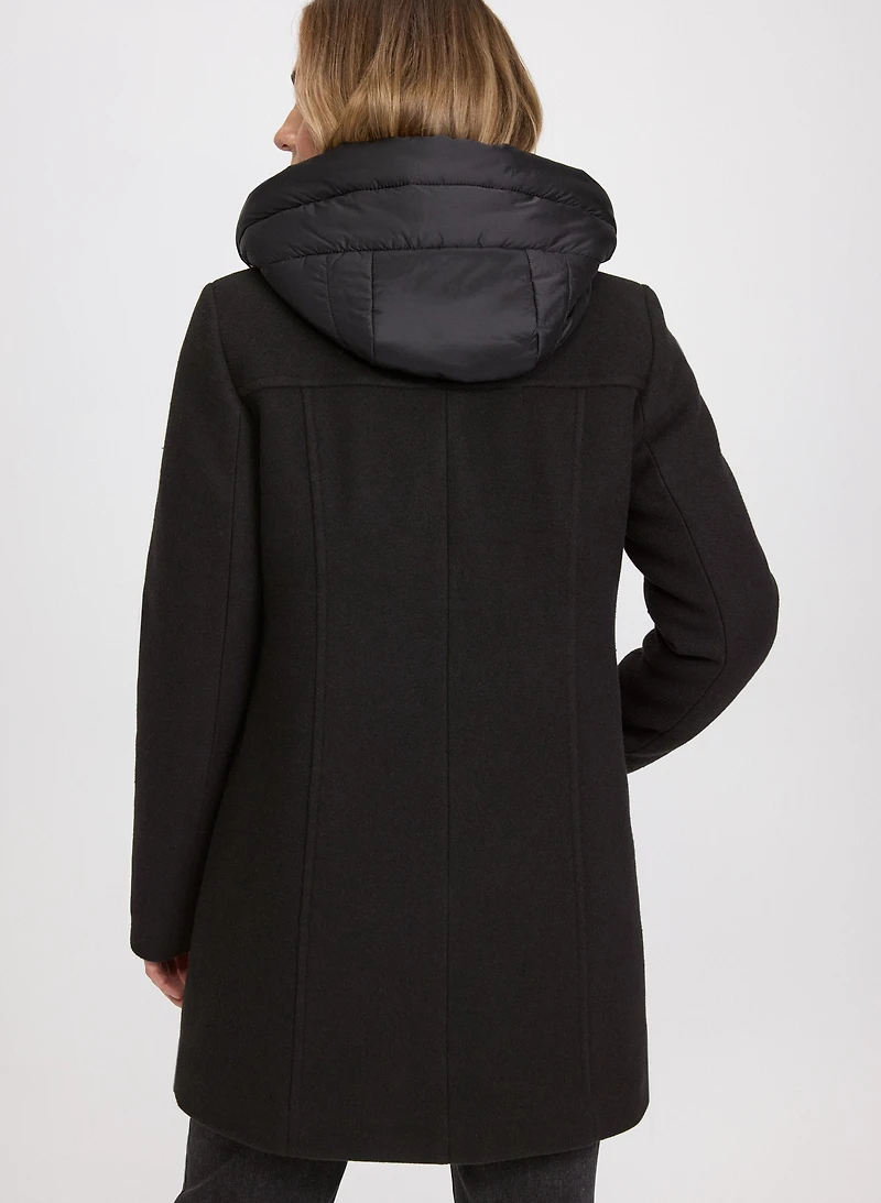Manteau en mélange de laine