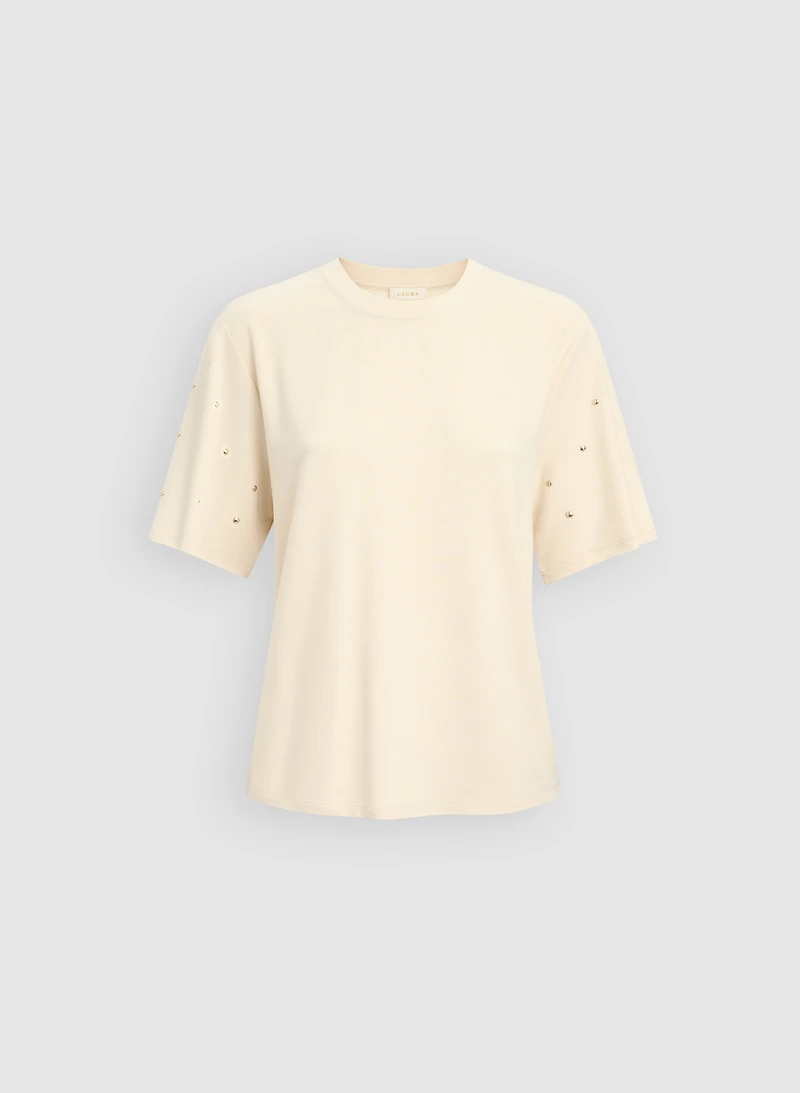 Stud Detail T-Shirt