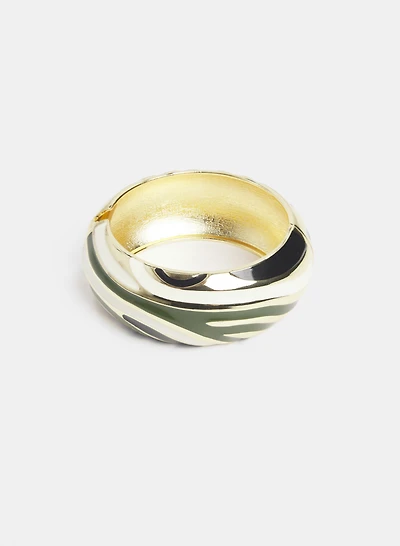 Textured Bangle Bracelet