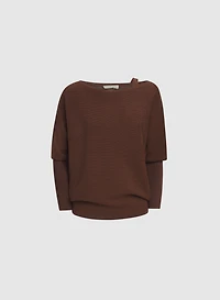 Lurex Knit Pullover