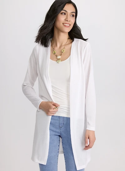 Open-Front Cardigan