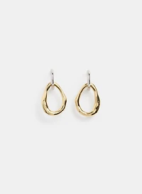 Two-Tone Earrings