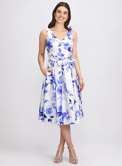 Floral Fit & Flare Dress