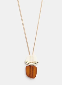 Collier à pendentif géométrique