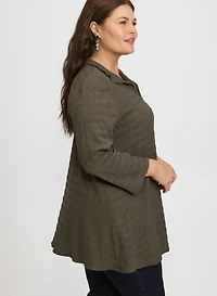 Joseph Ribkoff - Bubble Knit Tunic Top