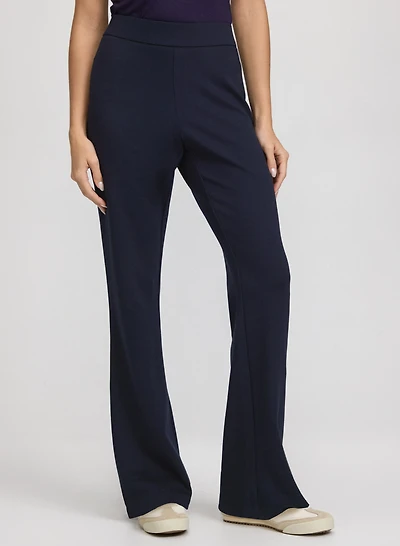 Flare-Leg Scuba Pants