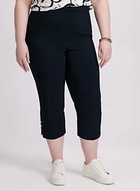 High-Rise Bengaline Capris