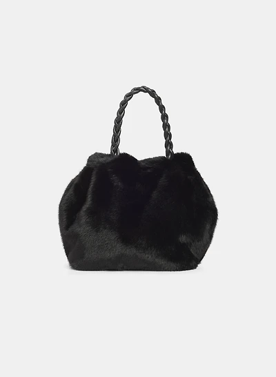 Faux Fur Handbag