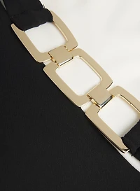 Buckle Detail Dress