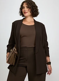 Blazer à manches 3/4