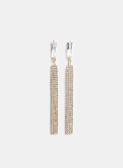 Crystal Cascade Earrings