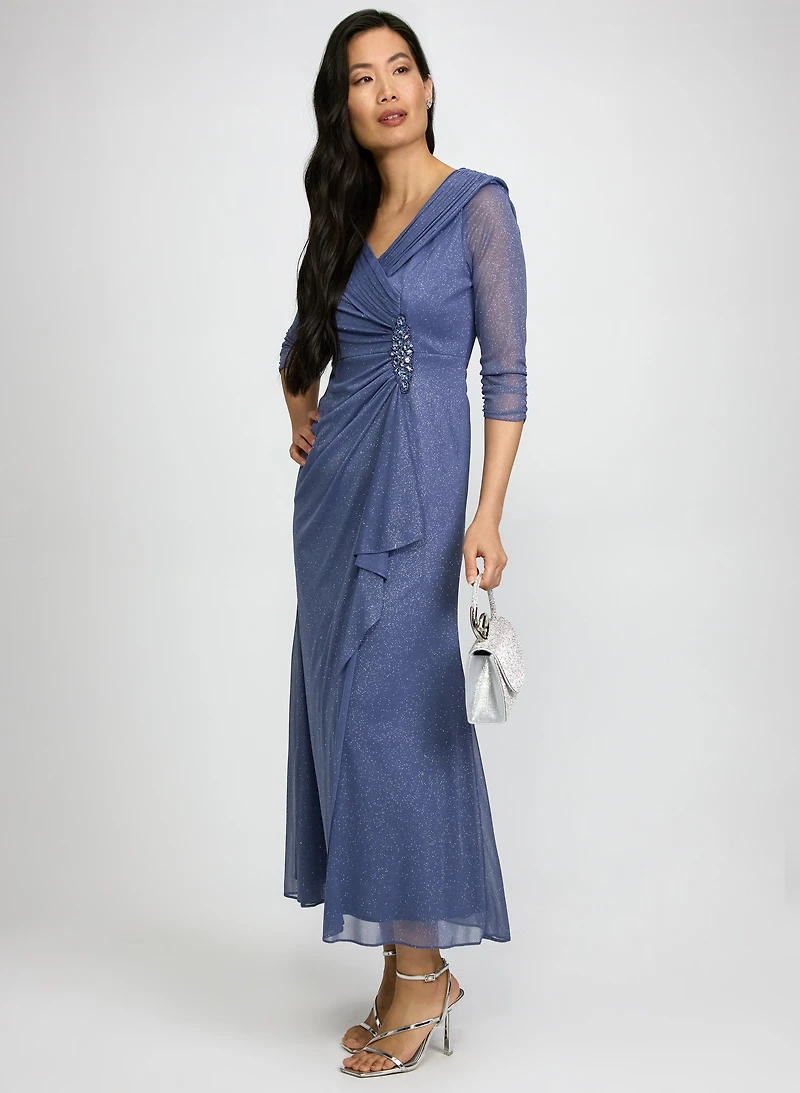 Robe de soirée scintillante