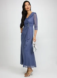 Robe de soirée scintillante