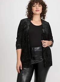 Iridescent Leopard Motif Cardigan