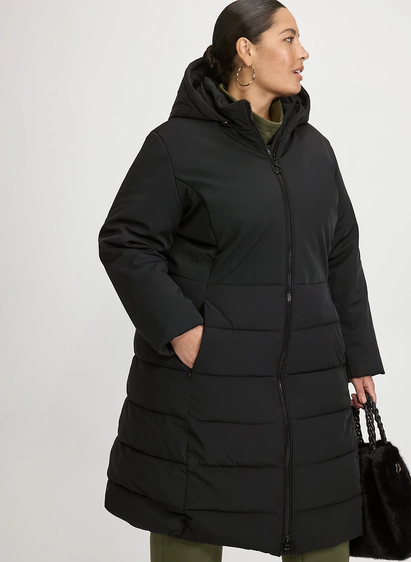 Quilted Puffer Coat