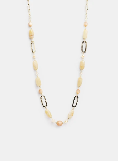 Collier à perles multiples