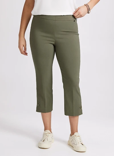 Pull-On Bengaline Capris