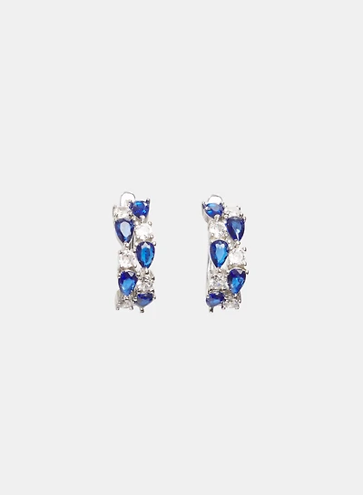 Boucles d'oreilles à cristaux