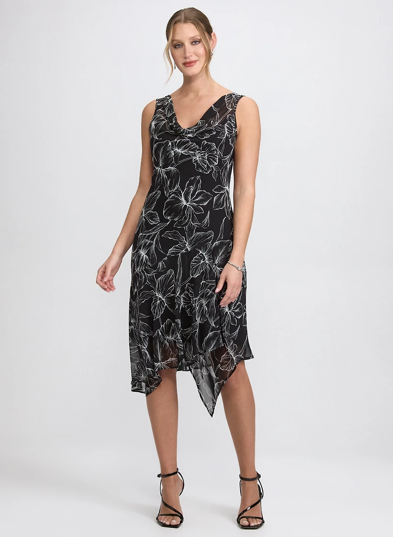 Floral Chiffon Dress