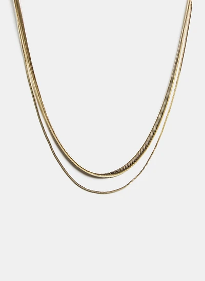 2-Strand Chain Necklace
