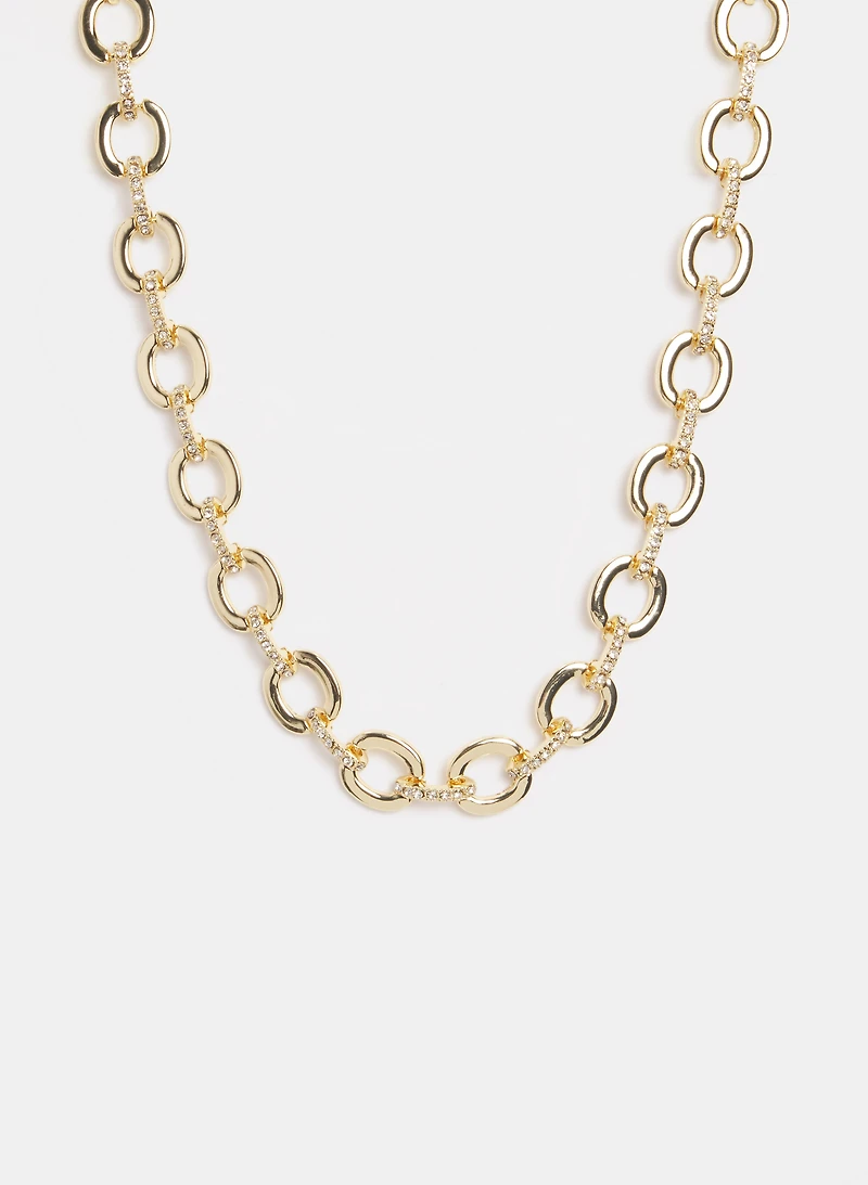 Crystal Connector Necklace
