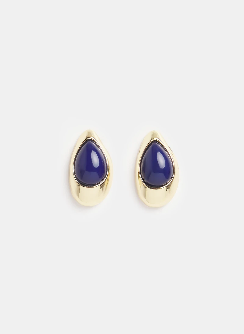 Bead Teardrop Earrings