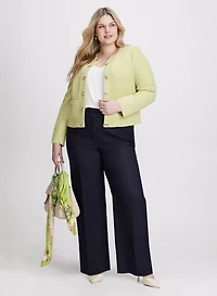 Veste en bouclé et pantalon Olivia à enfiler
