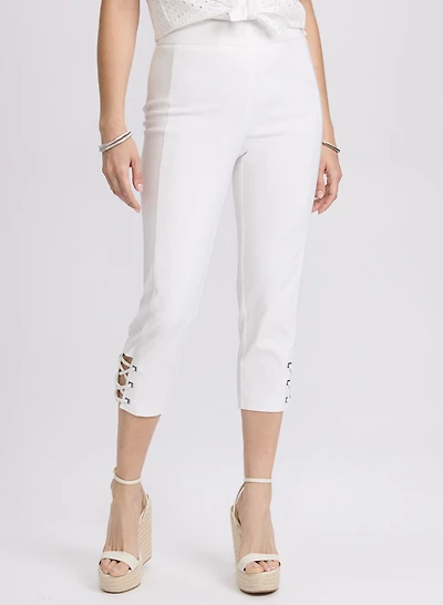 Pull-On Bengaline Capris